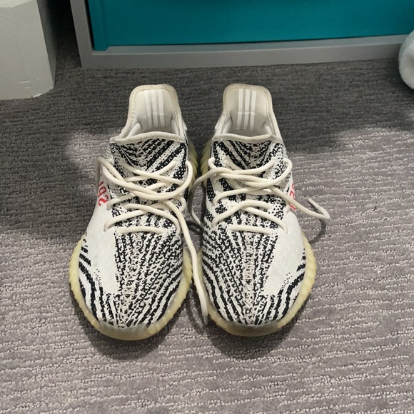 Yeezy Zebra size 9.5 - Picture 2 of 7